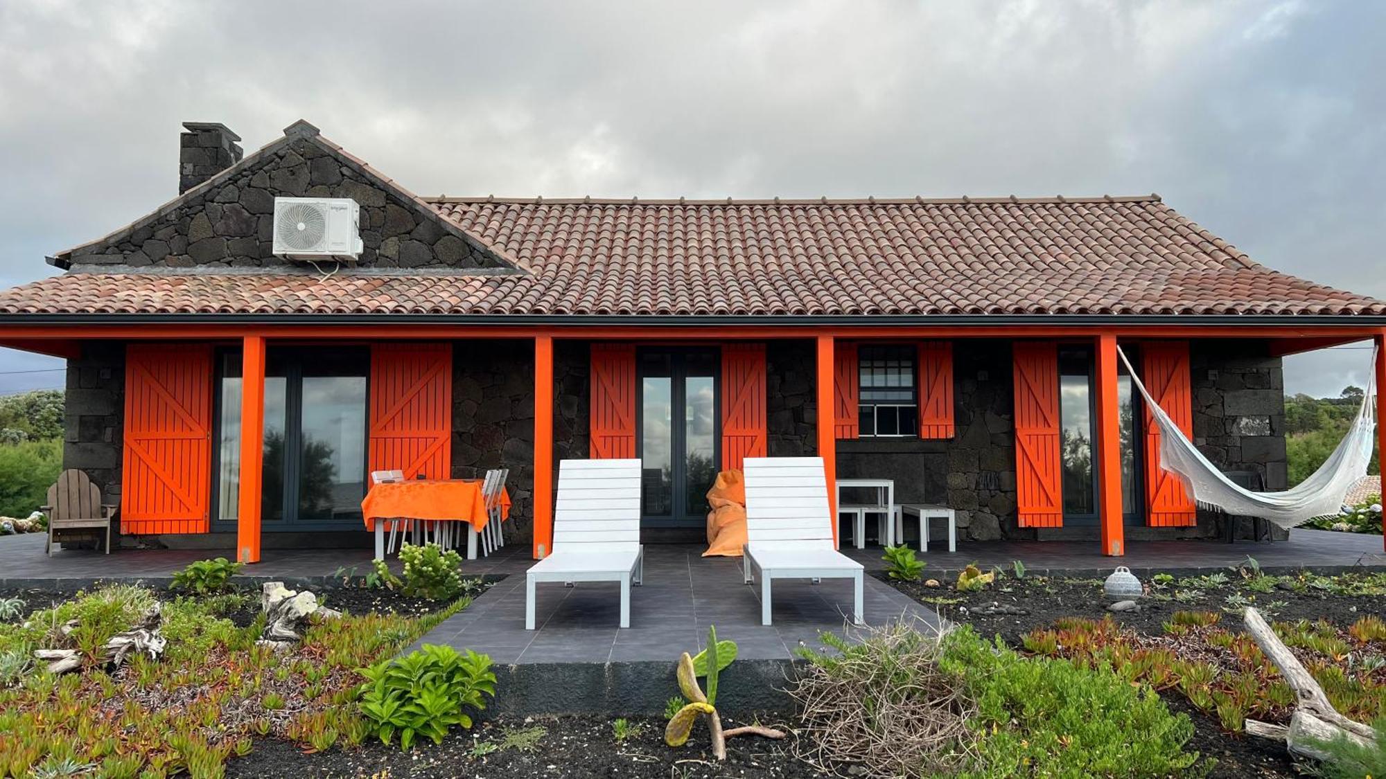 Casa Baleia Laranja Ocean-Front Villa Madalena  Kültér fotó